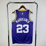 NBA 23 Markkanen Utah Jazz Maillot Retro Violet